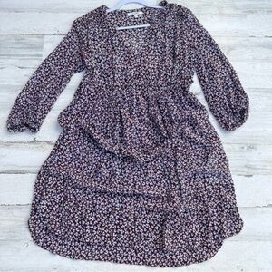 Dorothee Schumacher Silk‎ Dress Size Medium Womens 3 Daisy Floral Sheer